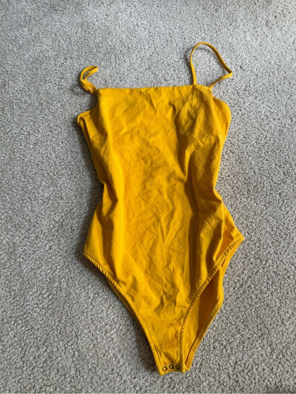 Cotton On Yellow Strappy Women’s Bodysuit tank top tee